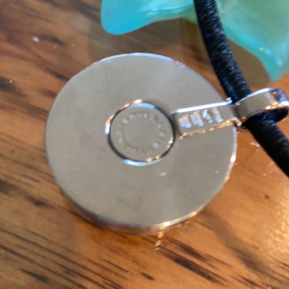 Bvlgari 18k gold and stainless steel spinner necklace - Picture 3 of 6